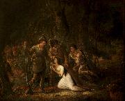 John Blake White Sergeants Jasper and Newton Rescuing American Prisoners oil painting picture wholesale